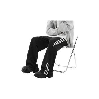 ROSECREED Knitted Sweatpants Unisex Black