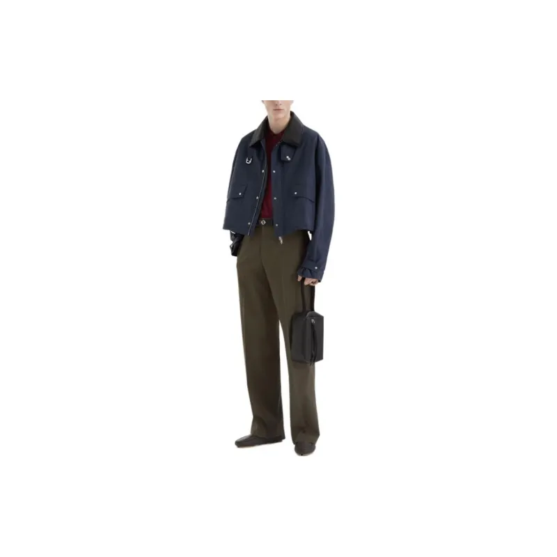 FENDI Ff Ring Waxed Jacket-2