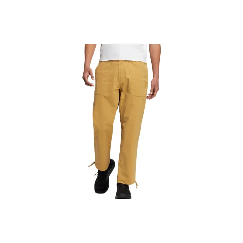 Adidas Knitted Sweatpants Men Gold-1
