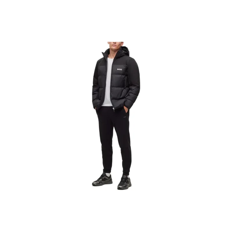 HUGO BOSS Down Jacket Men's Black-1