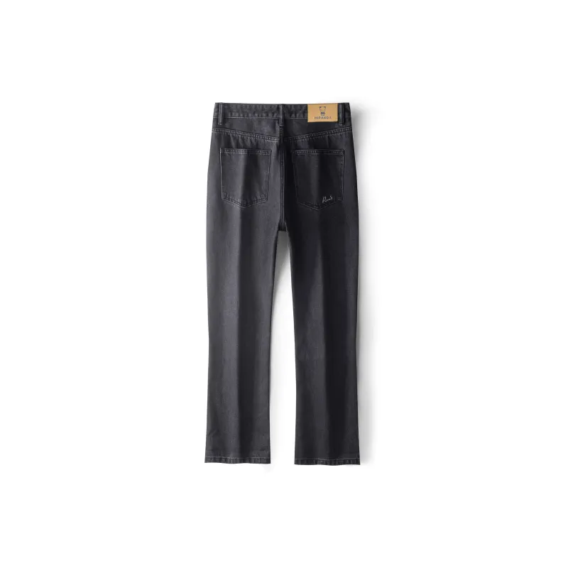 HIPANDA Jeans Men Black-1