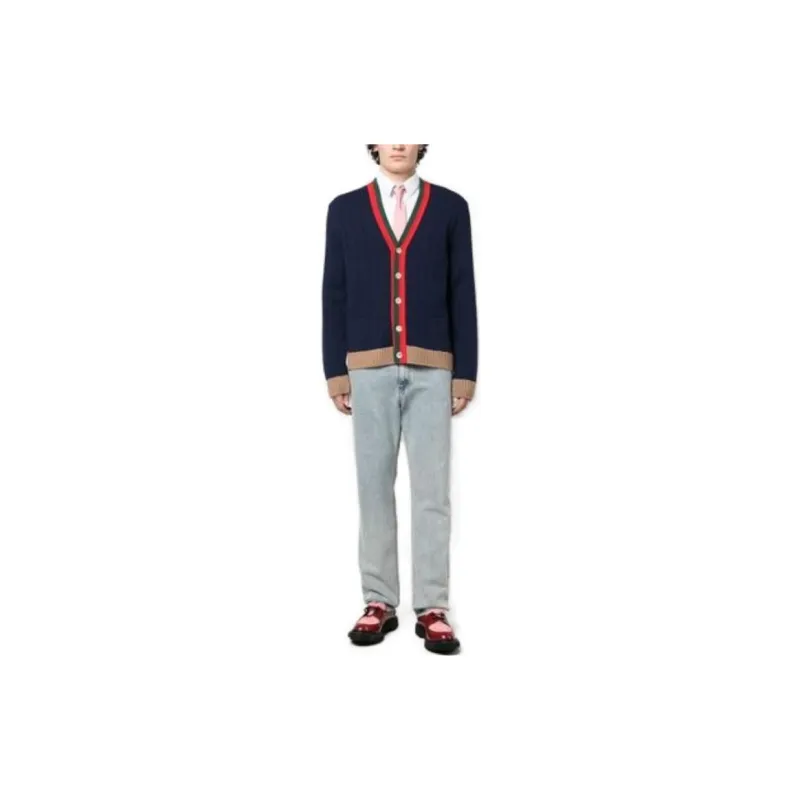 GUCCI SS23 Knitwear Men's Dark Blue-2