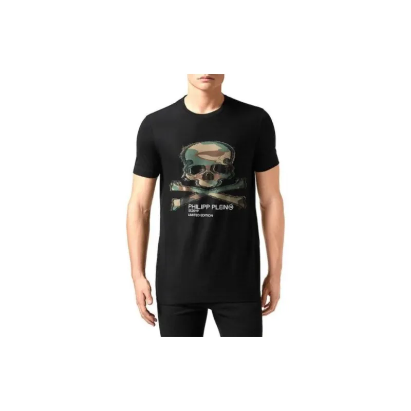 PHILIPP PLEIN T Shirts Men Black-1