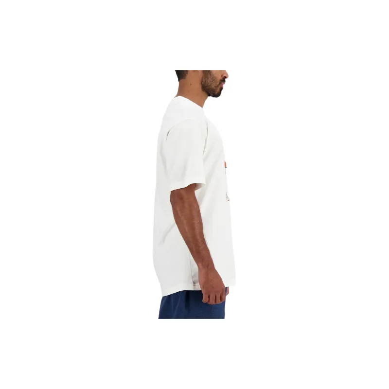 New Balance Graphic Premium Sport Culture T Shirt Men's Sea Salt-4