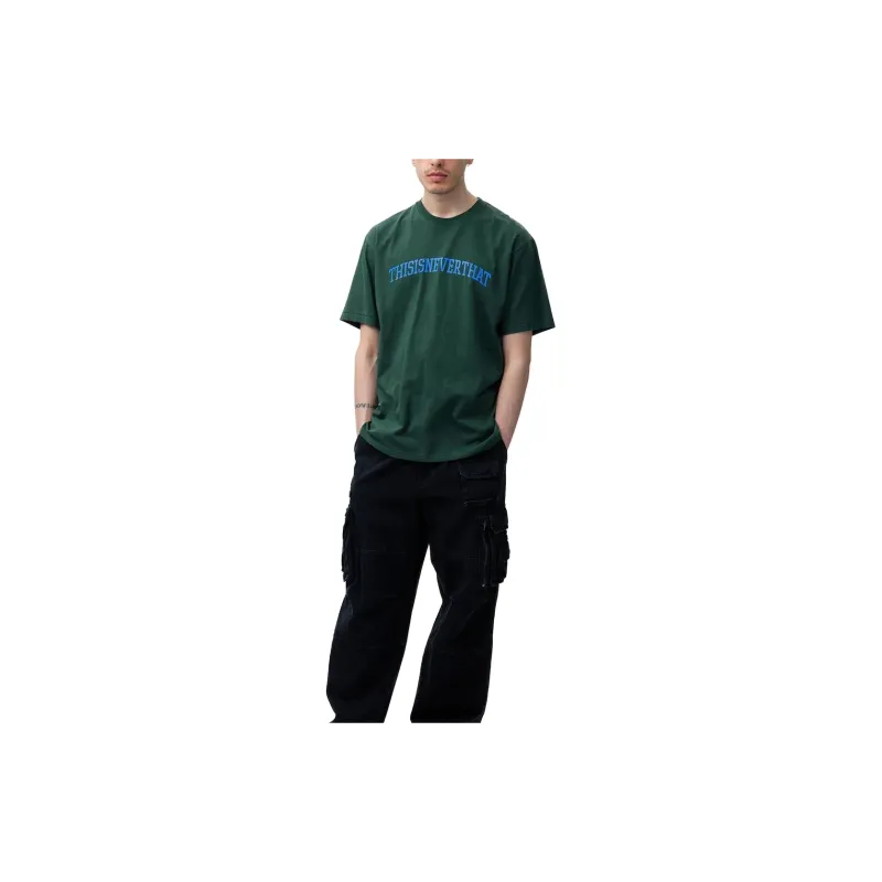 Thisisneverthat SS24 T Shirt Unisex Forest Green-2