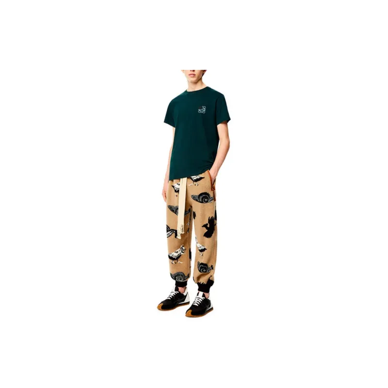 LOEWE SS21 T Shirt Men's Forest Green-1