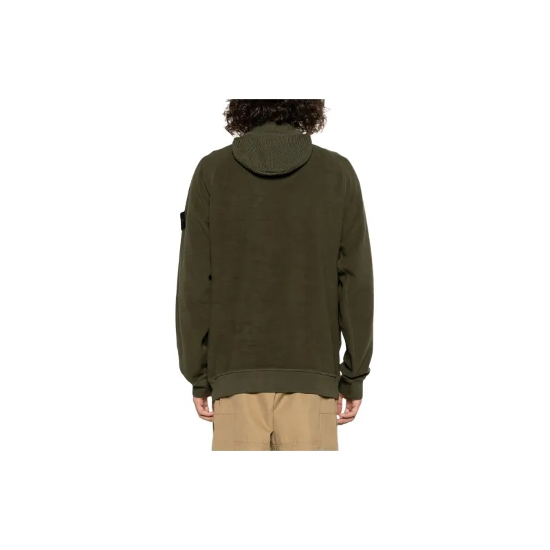 STONE ISLAND Sweatshirt Men's Olive Green-2