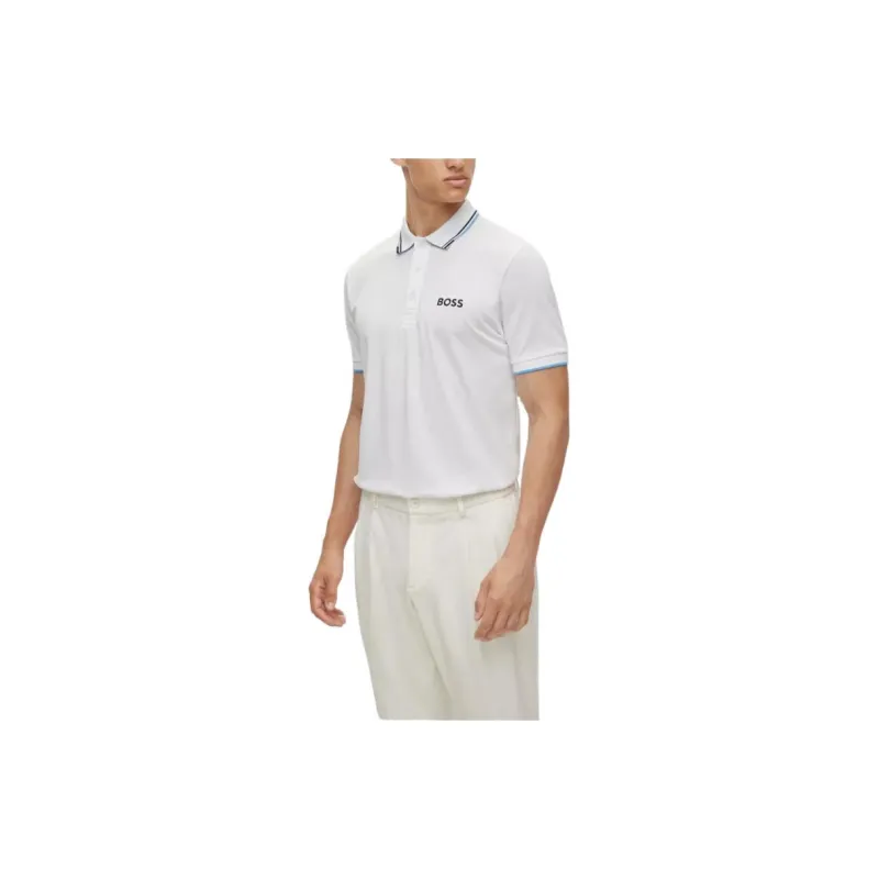 HUGO BOSS SS23 Polo Shirts Men White-3