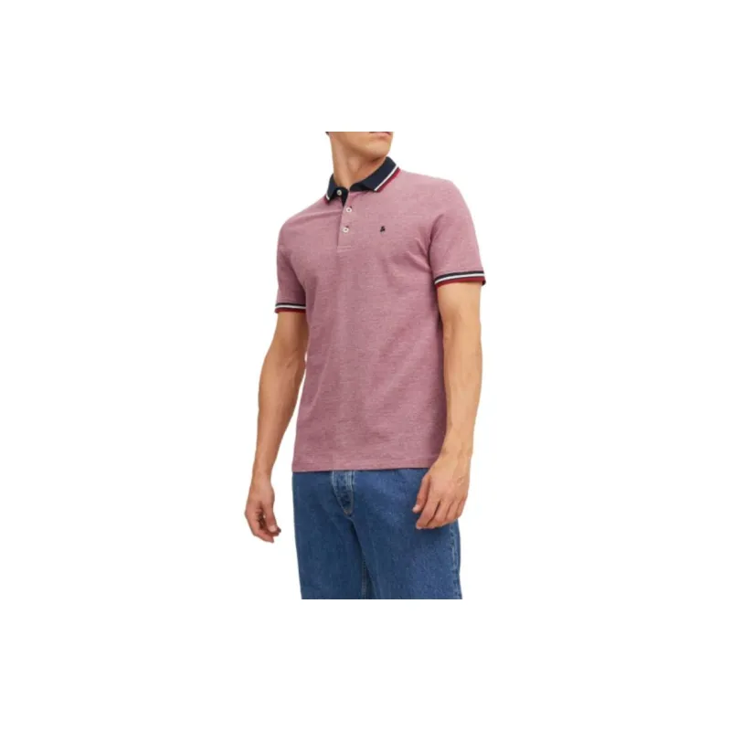 JACK JONES· Polo Shirt Men's Pink-4