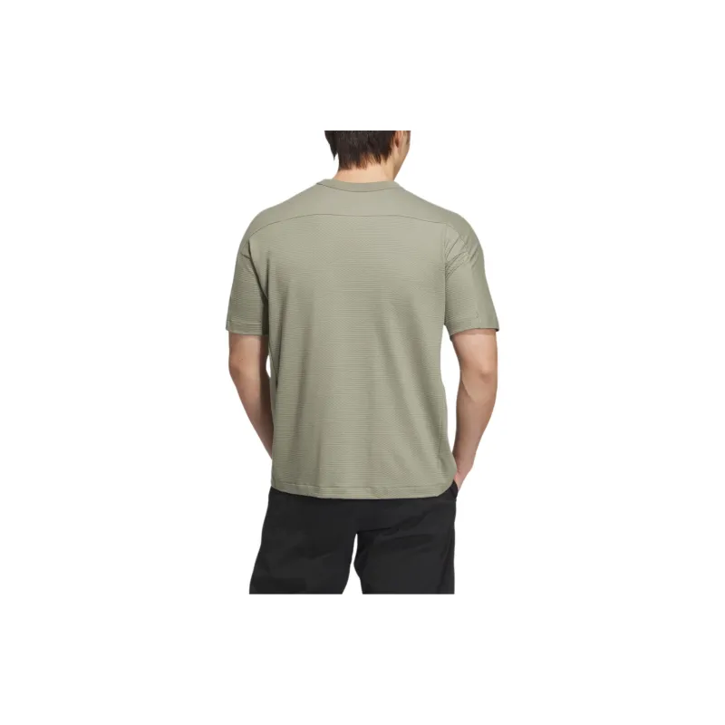 Adidas WUJI JACQUARD T-SHIRT T-Shirt Men's Earth Brown-3