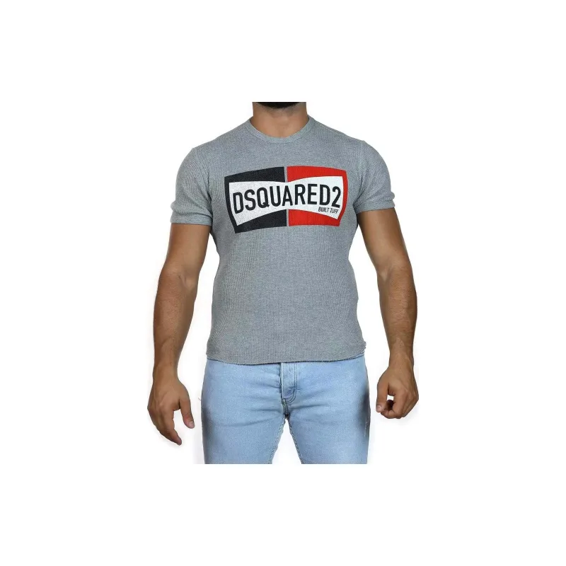 DSQUARED 2 T Shirts Men Gray-1