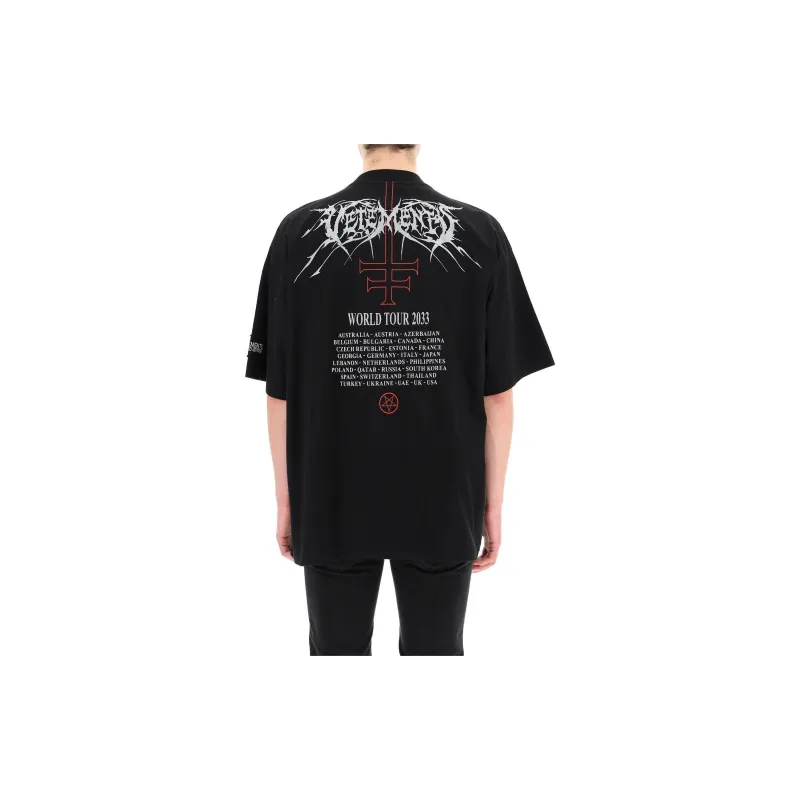 Vetements Metal Patched Logo T Shirt-2