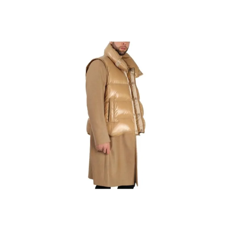 Burberry Coats Men Camel-3