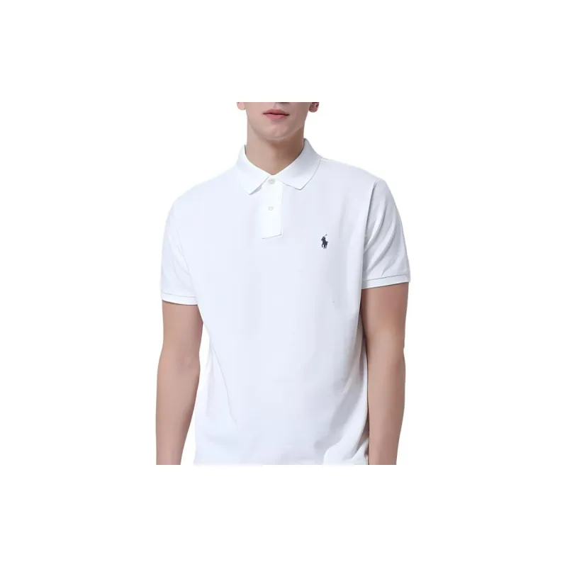 Polo Ralph Lauren Logo Embroidered Short Sleeved Polo Shirt-3