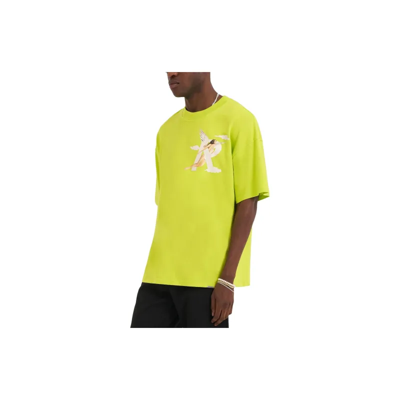 REPRESENT T Shirts Men Neon Green-4