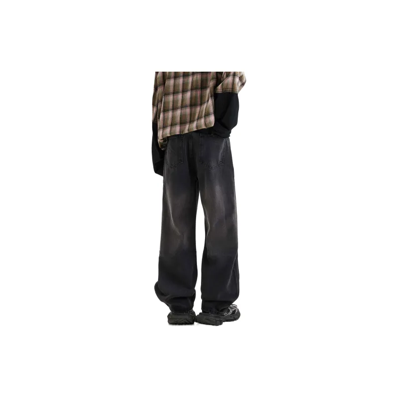 RCTAMY Jeans Unisex Black Gray-9