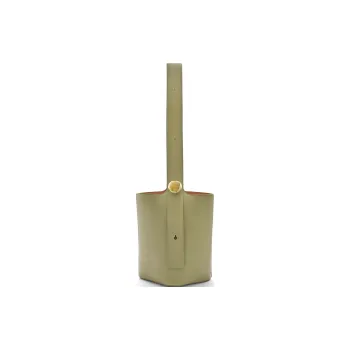 LOEWE Bucket Series Cow Leather Bucket Bag Handbag Shoulder Bag Medium Size Unisex Eucalyptus Green