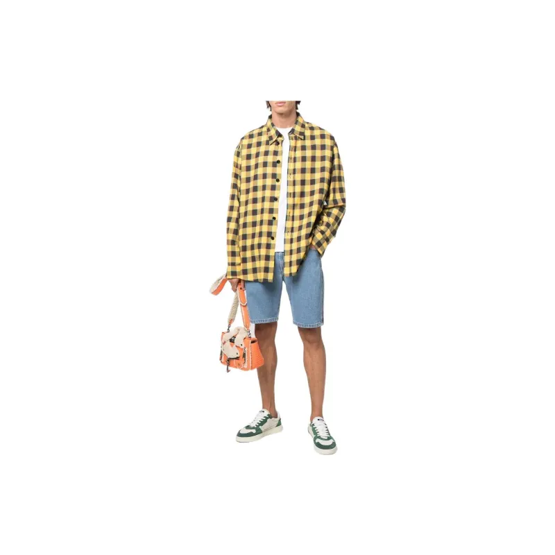 MOSCHINO FW22 Shirt Men's Yellow-1