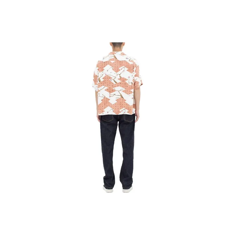 Visvim Crosby Short Sleeve Silk Shirt-7