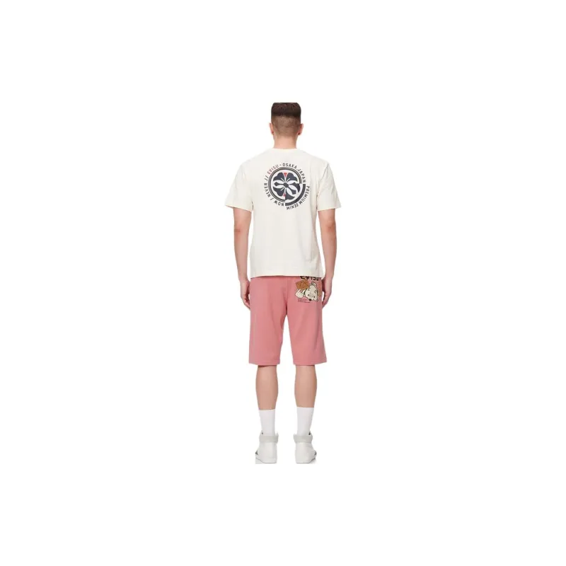 EVISU Sports Shorts Men Medium Pink-6