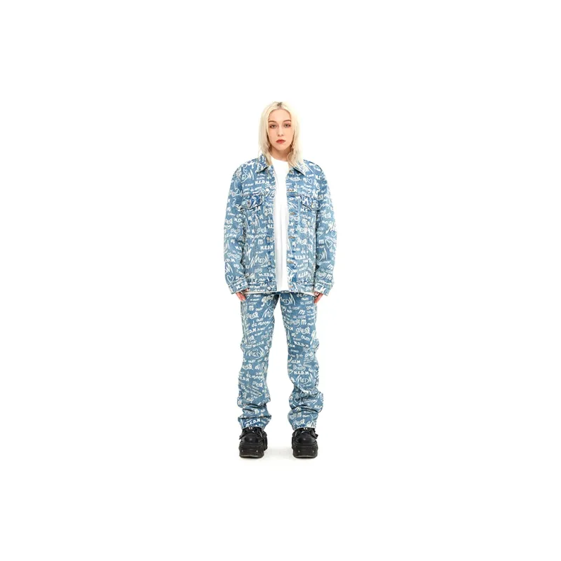 MR.ENJOYDA MONEY Denim Jackets Unisex-2
