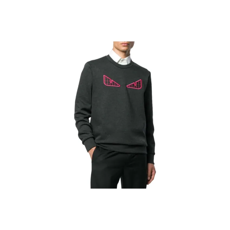 FENDI Sweatshirts Men Dark Gray-1