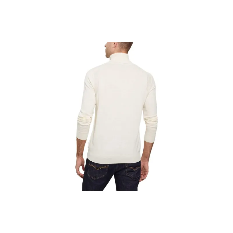 GUESS Eco Percival Turtleneck Sweater Sweater Men's Warm White-3
