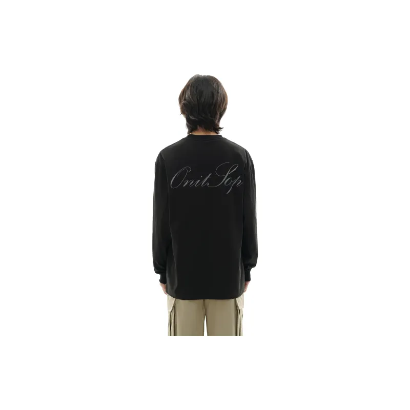 ONITSOP T Shirts Unisex Black-2