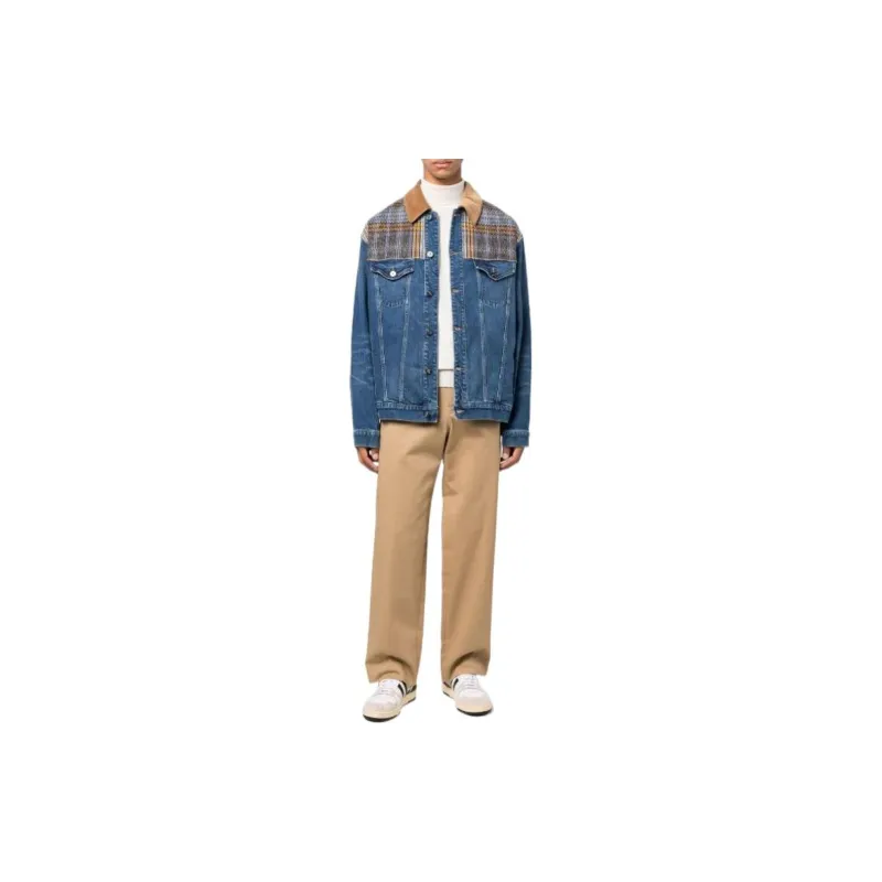 MISSONI Denim Jackets Men Blue-1