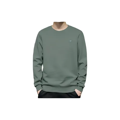 XTEP Variety Training Collection Sweatshirts Men Musk Green