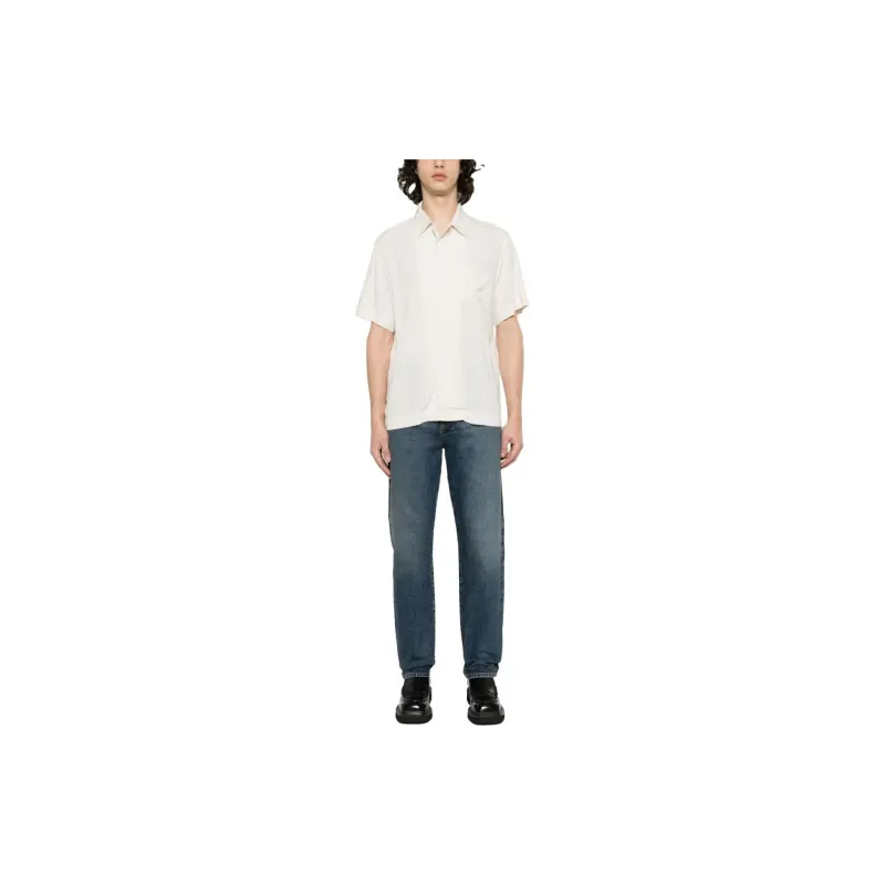 A.P.C Lloyd Short-Sleeved Buttoned Shirt-1