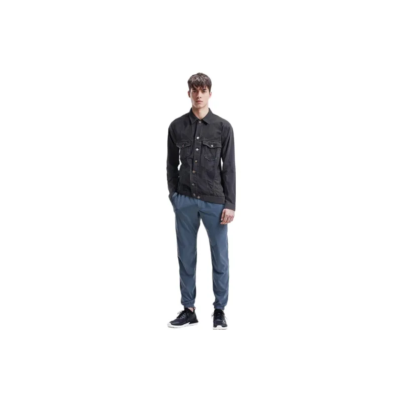Balenciaga FW22 Denim Jacket Regular Fit Men's Black-3