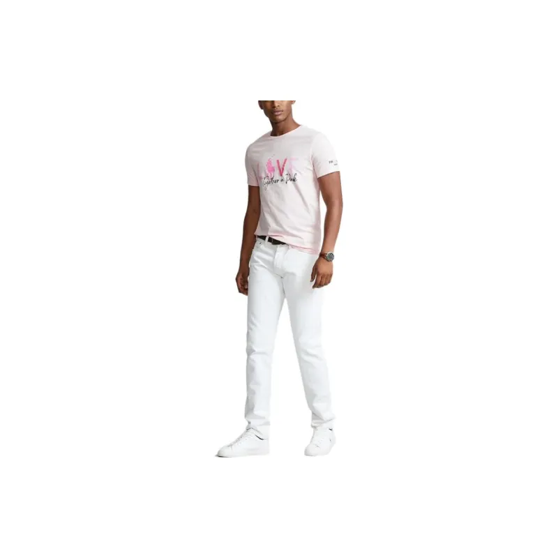 Polo Ralph Lauren FW22 T Shirt Men's Pink-1