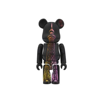 BE@RBRICK Tokyo Sky Tree Light Up Version Tokyo Skytree Yafeng Hang Tag Box 100%