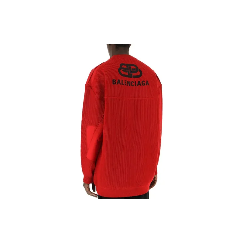 Balenciaga Sweaters Men Red-3