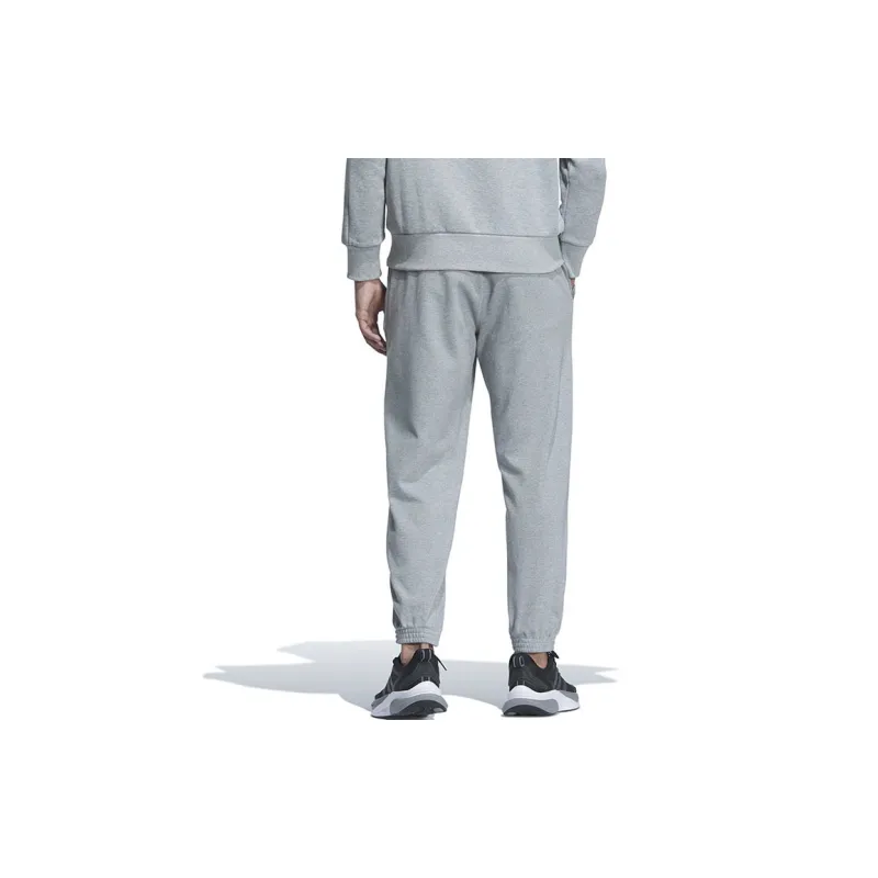 Adidas Knitted Sweatpants Men Gray-5