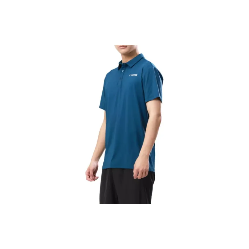 VICTOR Polo Shirt Unisex Navy Blue-3