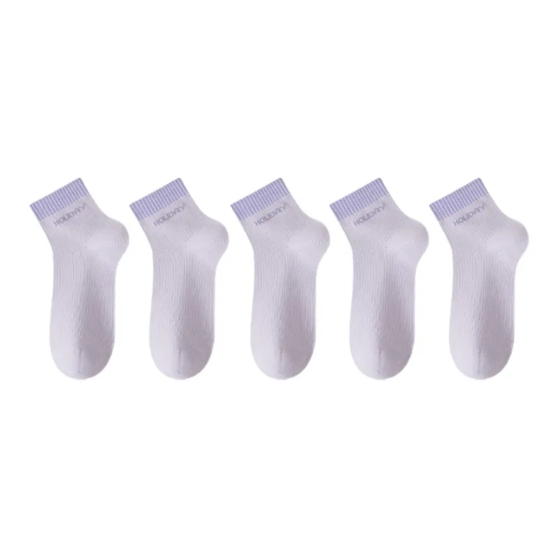 Urban Beauty Ankle Socks Women's 5 Pack-0