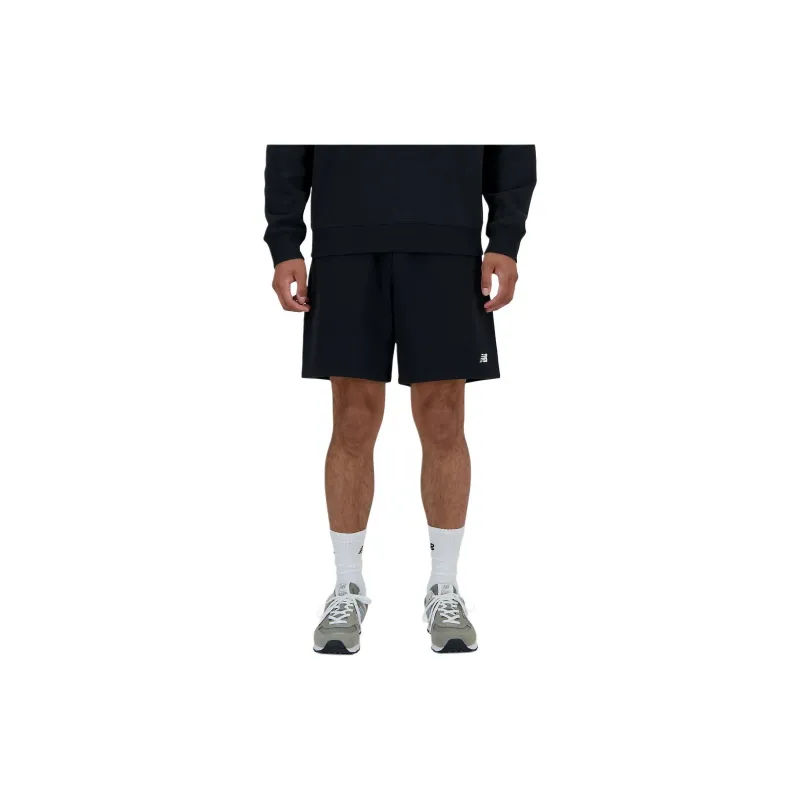 New Balance Essentials French Terry Short 7 Casual Shorts Men's Black-2