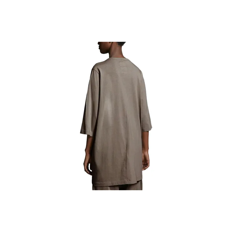Moncler x RICK OWENS FW23 T Shirt Unisex Brown-2
