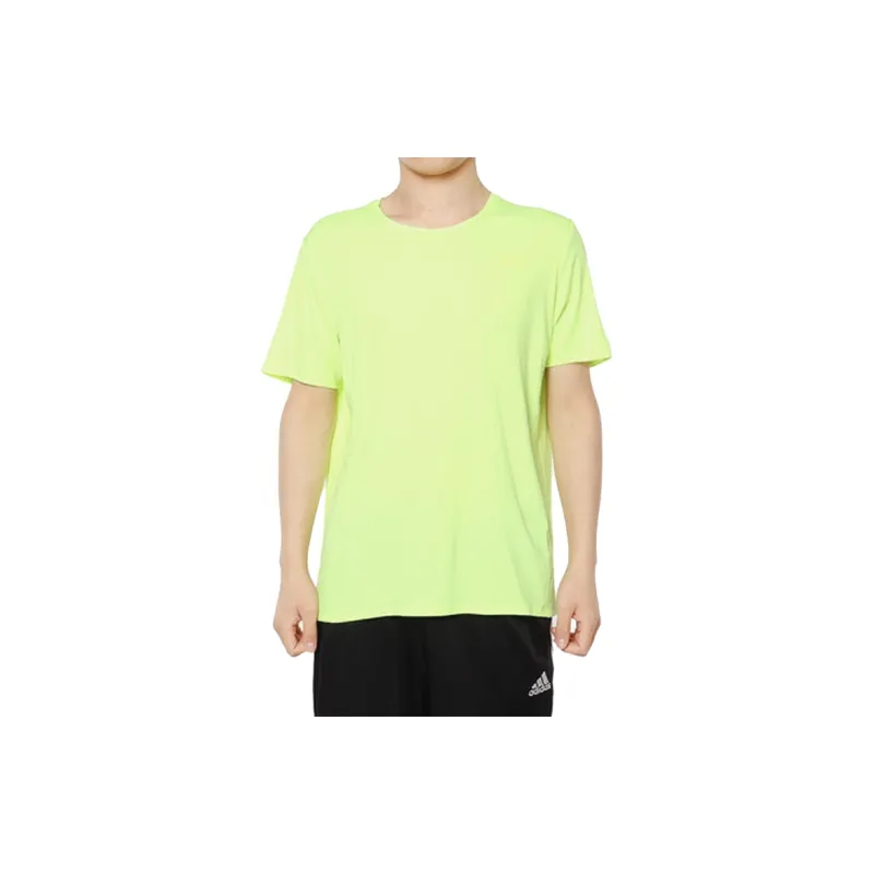 Adidas T Shirt Men's Neon Yellow-2