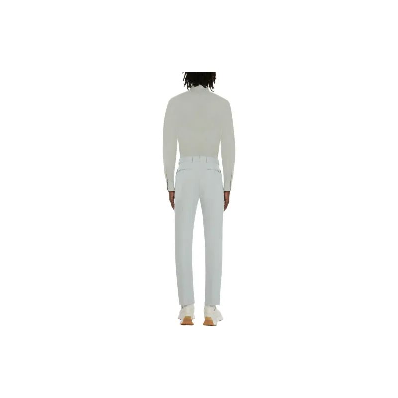 Alexander McQueen Straight Leg Tailored Cigarette Trousers-2