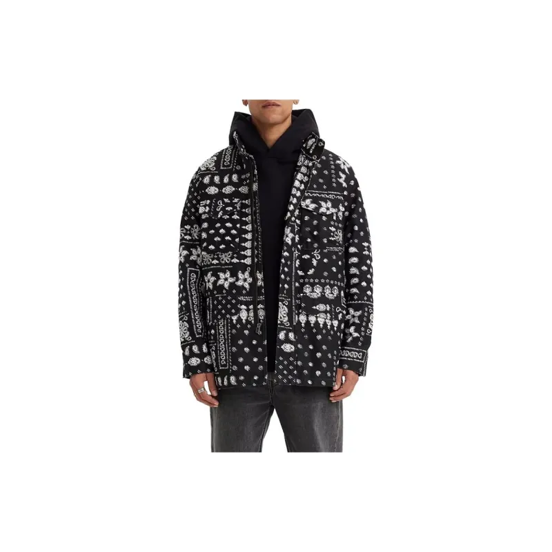 Levis Jackets Men Black-1