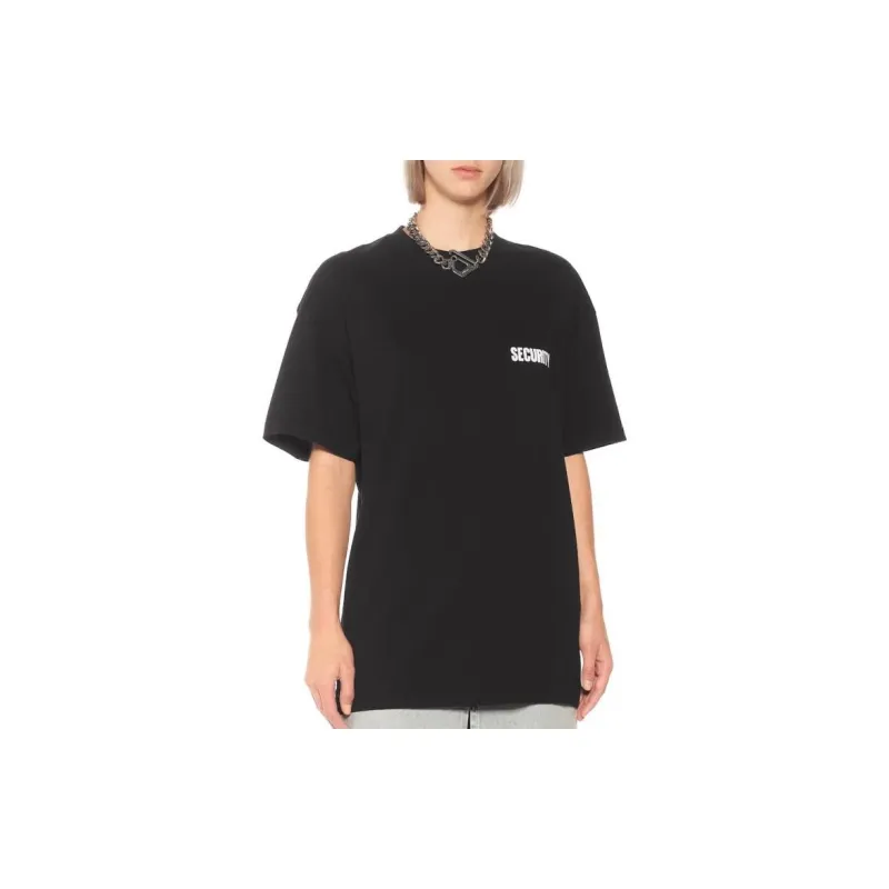 Vetements T Shirts Unisex Black-2