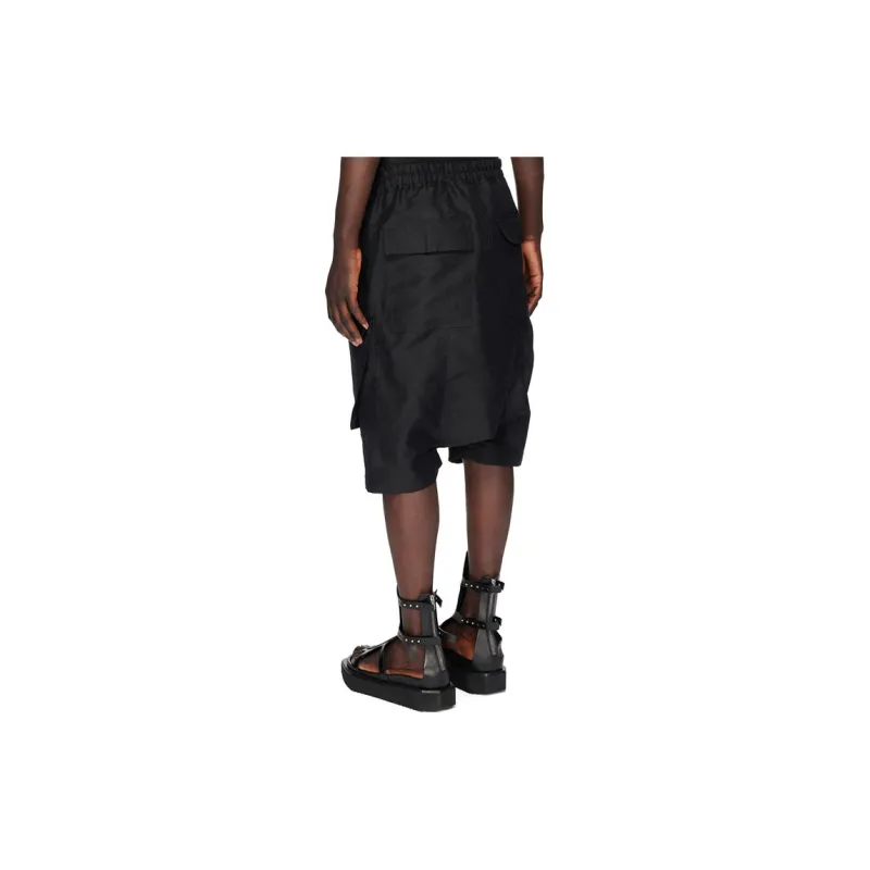 RICK OWENS/RO SS23 Sports Shorts Men's Black-2
