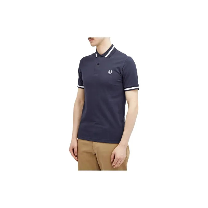 FRED PERRY Logo embroidered Polo Shirt-3