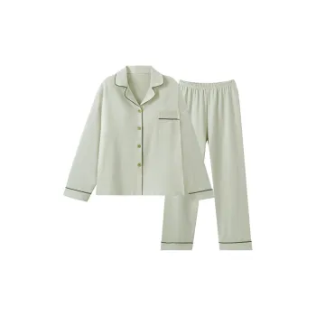 OUSHIBO Pajama Set Women's Light Green