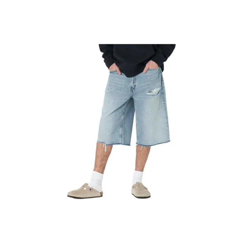 Levi's Denim Shorts Men's Light Blue-2