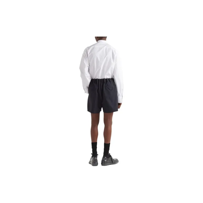 PRADA Multiple-pocket Cotton Shirt-2