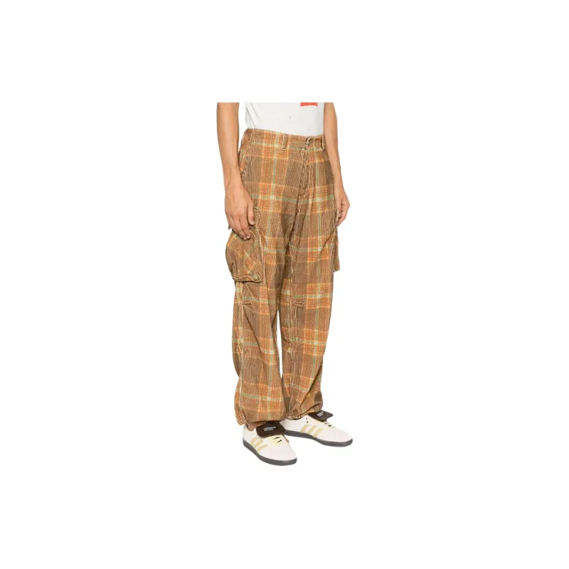 ERL Corduroy Printed Cargo Pants-2